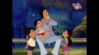 Must watch  Amitabh Bachchan Hindi Song quotAao Bachhoquot in Animation by Jingle Toons [upl. by Nirel]