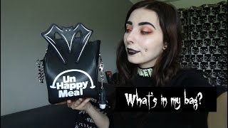 Whats In My Bag  Goth Edition [upl. by Zennas]