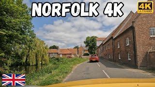 【4K】HUNSTANTON TO WELLS NEXT THE SEA 4K DRIVING TOUR NORFOLK [upl. by Carrol886]