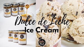 Dulce de Leche Ice cream Using Kitchen Made’s Dulce de Leche [upl. by Akimot952]