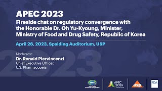 Fireside chat on regulatory convergence with Honorable Dr Oh YuKyoung Republic of Korea [upl. by Howlan]