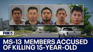 MS13 gang members accused of killing 15yearold boy [upl. by Eniamrehc165]