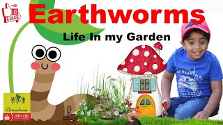 What Do Earthworms Eat How Do Earthworms Help The Soil  Educational Video for Kids wit Aneeshwar [upl. by Orsa]