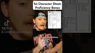 Proficiency Bonus dnd dnd5e dungeonsanddragons dungeonmaster dmtips ttrpg rpg charactersheet [upl. by Erving461]