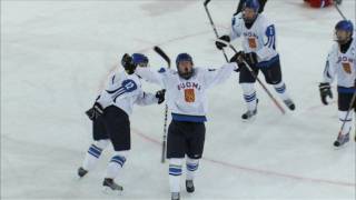 Finland come from behind to edge the win over Russia  Innsbruck 2012 Mens Ice Hockey [upl. by Ettennek]