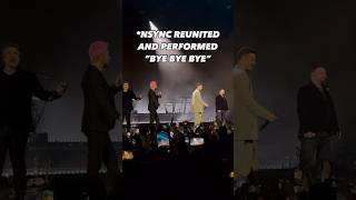 NSYNC reunion 2024 BYE BYE BYE live nsync justintimberlake reunion concert music boys live e [upl. by Robers215]