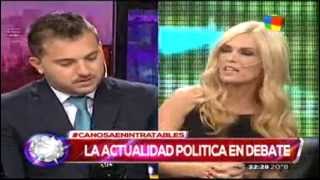 Viviana Canosa destrozó a Diego Brancatelli en Intratables [upl. by Jegar]