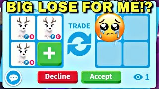 😭😡BIG LOSE THEY LITERALLY MADE ME OVER FOR THEIR COOL VALUABLE PET ADOPT ME TRADING 2023adoptme [upl. by Sidwell]