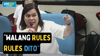 VP Sara Duterte at Rep France Castro nagkainitan sa budget hearing [upl. by Daron405]