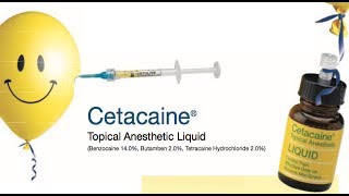 How to Use Cetacaine Topical Anesthetic [upl. by Gnihc295]