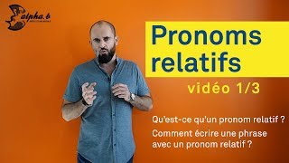 Free French course  Construire une phrase avec un pronom relatif en français 13 [upl. by Forrer]