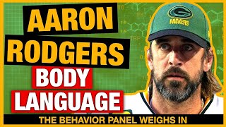 💥Aaron Rodgers Vaccine Statement Body Language of Aaron Rodgers Immunized Covid Comments [upl. by Edylc65]