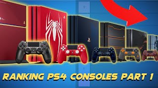 Which is The Best Designed Limited Edition PS4 Console Part 1 [upl. by Ak825]