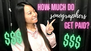 How much do sonographers make  Ultrasound paysalary AND how to make more money [upl. by Ryun]