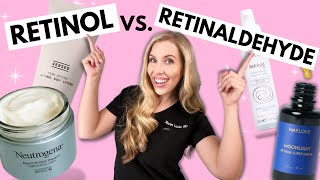 Retinol vs Retinaldehyde Which Is Better For Antiaging  The Budget Dermatologist Explains [upl. by Haydon]