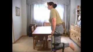 Instructional Video iWalkFree10 CRUTCH BrokenSprainedInjured Foot Ankle or Leg Recovery [upl. by Aundrea]