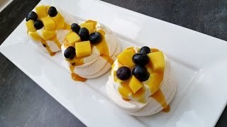 Mini Fruit Meringues  Perfect for Parties [upl. by Mort]