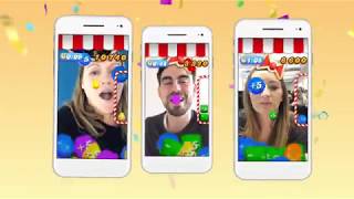 Candy Crush Saga  Facebook Camera Effect [upl. by Aisemaj]