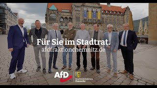 AfD im Stadtrat Chemnitz Sachleistungen für Asylbewerber Redner Steffen Wegert 150524 [upl. by Anilrac37]