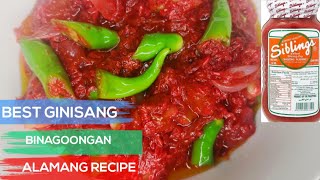 Ginisang Bagoong Alamang  Sauteed Salted Shrimp Kevin Dags TV [upl. by Allard]