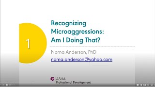 Recognizing Microaggressions Am I Doing That 11 [upl. by Avika307]