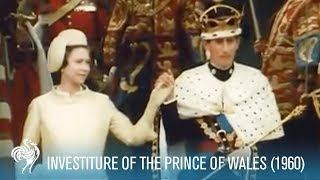 Prince Charles Investiture of the Prince of Wales aka POW 1969  British Pathé [upl. by Solegnave]