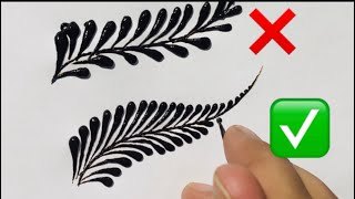 HENNA Basic Henna Design  Do’s amp Don’ts  Mehndi Tutorial  Ifrah’s Mehndi Design [upl. by Ahsinel]