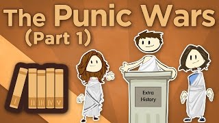 Rome The Punic Wars  The First Punic War  Extra History  Part 1 [upl. by Bannerman]