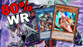 NEW 80 WIN RATE ROKKET FT BORRELOAD FURIOUS DRAGON Decklist  Guide YuGiOh Duel Links [upl. by Lotte]