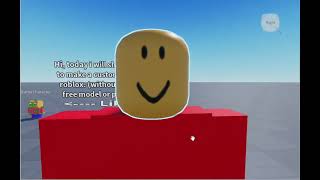 How to make CUSTOM rigs without ANY Plugins  Roblox Studio tutorial [upl. by Sarina806]