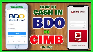 CIMB Tutorial How to Transfer Money from BDO to CIMB Bank [upl. by Weingarten]