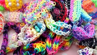 Charmsy i bransoletki z gumek Rainbow Loom [upl. by Nyral1]