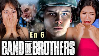 Foreign Girls React  Band of Brothers Ep 6 quotBastognequot  First Time Watch [upl. by Oicor]