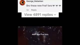 george vs new fnaf fans [upl. by Etteneg]