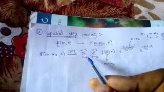 Properties of 2D DFT Part 1 [upl. by Olga]