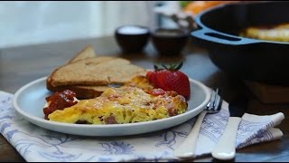 How to Make a Baked Denver Omelet  Brunch Recipes  Allrecipescom [upl. by Euphemie640]