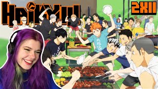 Haikyuu 2X11 Reaction Up Above [upl. by Blalock]