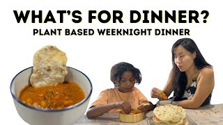 EASY Weeknight Dinner  Chickpea Stew Plant Based Recipe [upl. by Saidnac137]