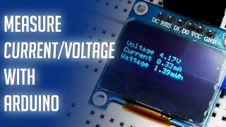 Measure Voltage and Amps Using Arduino [upl. by Nerine]