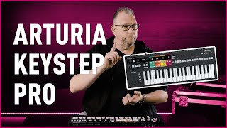 Arturia Keystep Pro MIDI Controller Review  Bax Music [upl. by Ariana]