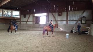 FeuerTraining des Freiberger Western ShowTeam [upl. by Arikahc]