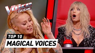 GOOSEBUMPS guaranteed with these MAGICAL Blind Auditions on The Voice [upl. by Carlota114]