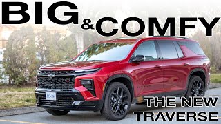 2024 Chevrolet Traverse Review  Big and Comfy a Great Family Hauler [upl. by Furtek741]