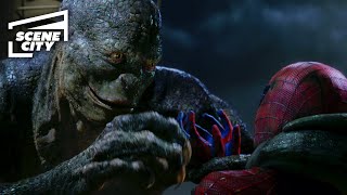 The Amazing SpiderMan SpiderMan vs Lizard Final Fight HD MOVIE CLIP  With Captions [upl. by Ezalb]