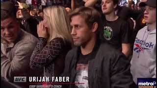 TJ Dillashaw And Cody Garbrandt Family And Corner Reactions To TJ KO Cody FaberVan Zant UFC 217 [upl. by Nahamas]