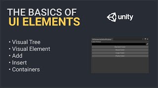 Unity UI Elements  The Basics [upl. by Amado57]