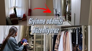 GİYİNME ODAMI TEMİZLEYİP DÜZENLİYORUZ ✌🏼 [upl. by Yssenhguahs373]