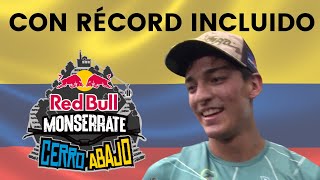 El COLOMBIANO CAMILO SANCHÉZ se CORONA CAMPEÓN de la RED BULL MONSERRATE CERRO ABAJO 2022 [upl. by Revilo185]