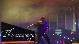 Teddy Afro  The message  ኢትዮጵያ ወደ ፍቅር  አዲስ አበባ ሚሊኒዬም አዳራሽ [upl. by Inahs]