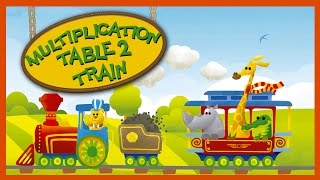 Multiplication Table 2 Train for kids [upl. by Jc]